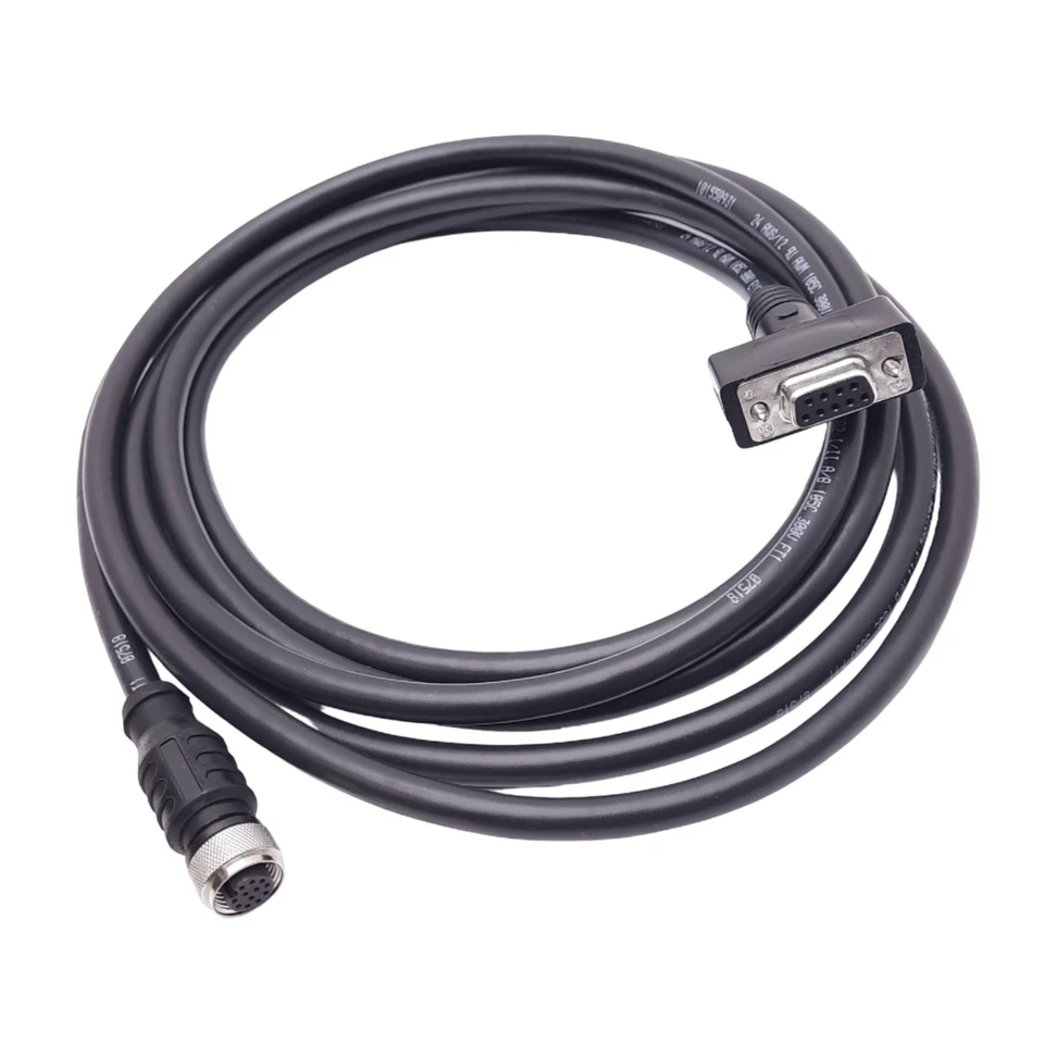 Omron 61-000164-02 MICROSCAN Cable for Code Readers, M12 12-Pin to DB9F, 2m - Image 3 of 4