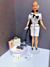 1999 See's Candies Barbie Just Deboxed Complete Accessories are Amazing