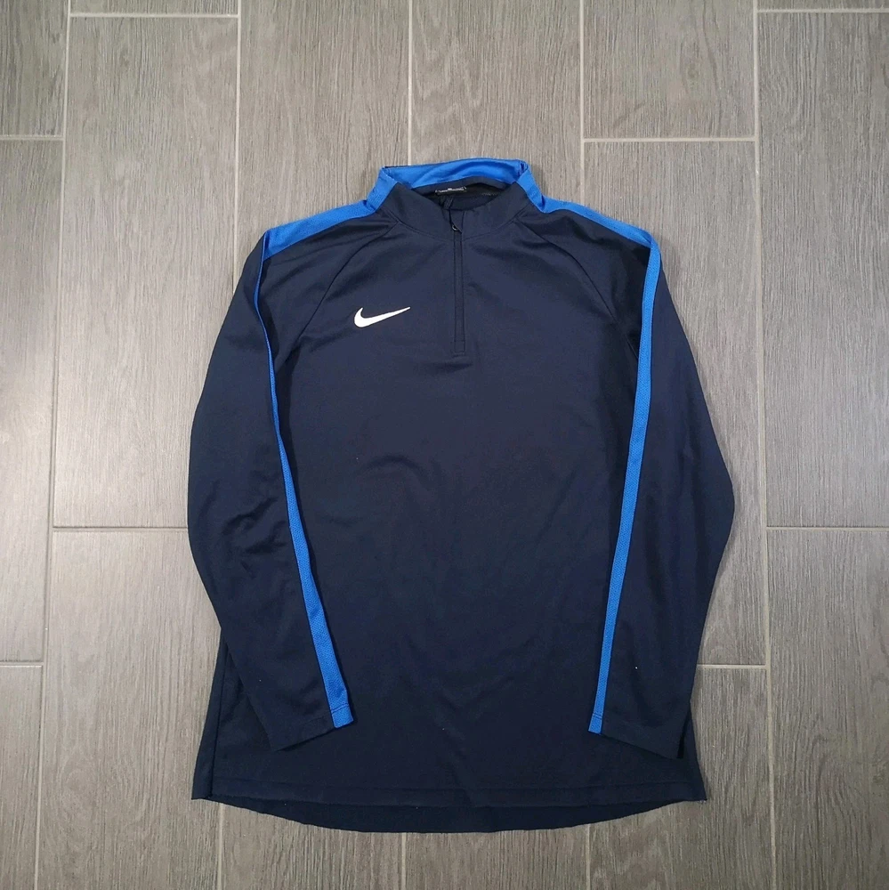 Nike Traingsjacke Quarterzip Größe: L Fußball Streatwear Nike Sport