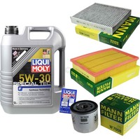Inspektionskit Filter Liqui Moly ÖL 5L 5W-30 FüR Ford Focus II Turnier Da_ FFS