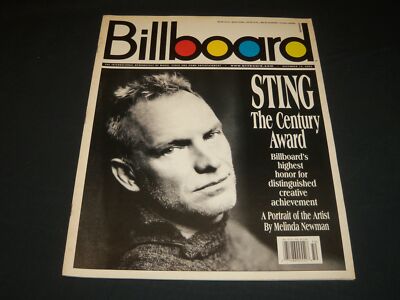 2003 DECEMBER 13 BILLBOARD MAGAZINE - STING CENTURY AWARD 100 CHART - R 1232