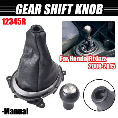 Schaltsack Schaltknauf Schalthebel Für Honda Fit Jazz 2009-2012 2013 2014 2015
