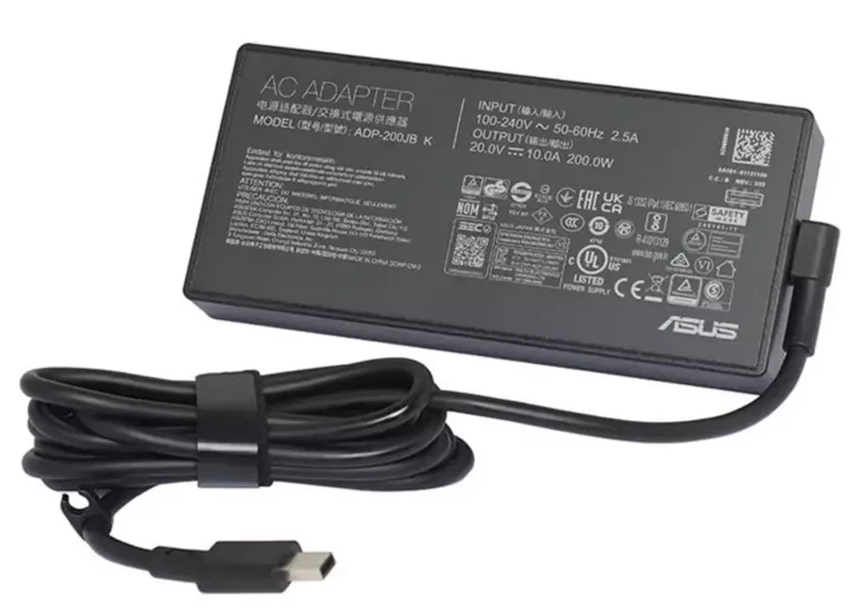 New Original ASUS ROG Zephyrus G16 GA605WV-G16.R94060 ADP-200JB KB 200W Adapter@ - Image 2 of 4