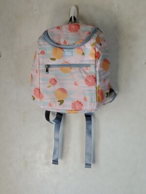  June Shine Cooler Backpack in Summer Citrus 10 x6 x13 