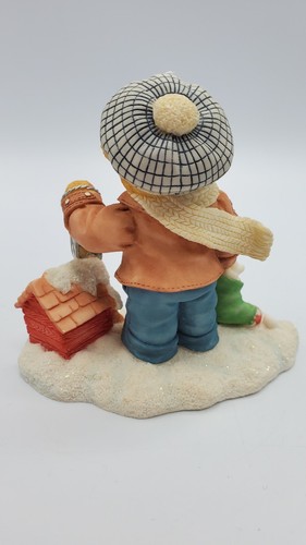 Enesco Cherished Teddies Figurine Rich Always Paws for Holiday Treats #352721 - Picture 3 of 12