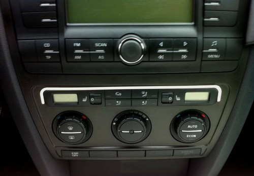 D Skoda Octavia 2 Chrom Rahmen für Schalter Sitzheizung - Edelstahl poliert - 第 1/3 張圖片