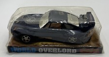 Vintage World Overlord Porsche Blue 7  Rare No. 682 Friction Powered
