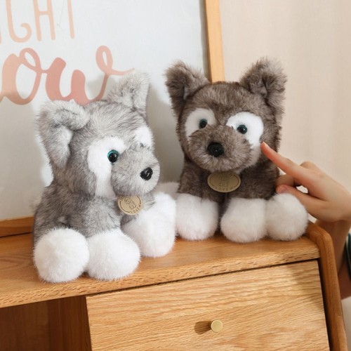 Simulation Puppy Shiba Inu Small Milk Puppy Doll Cute Dog Children's Toy Gift - Picture 5 of 18