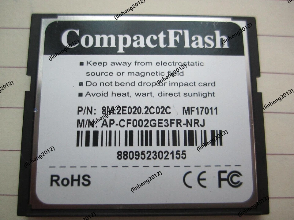 Apacer 2GB Industrial Grade Apacer CFIII 2GB CF card - Image 2 of 2