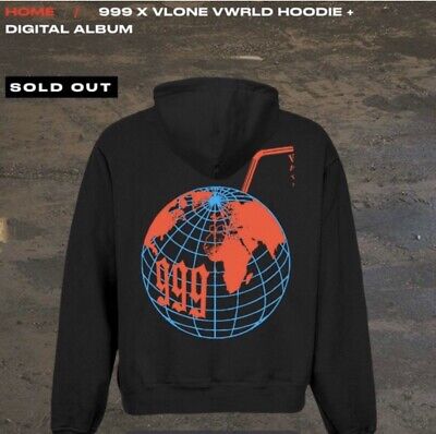Juice WRLD x VLONE Hoodie (Limited Edition) (Medium) Black Juice WRLD x VLONE Hoodie (Limited Edition) (Medium) Black