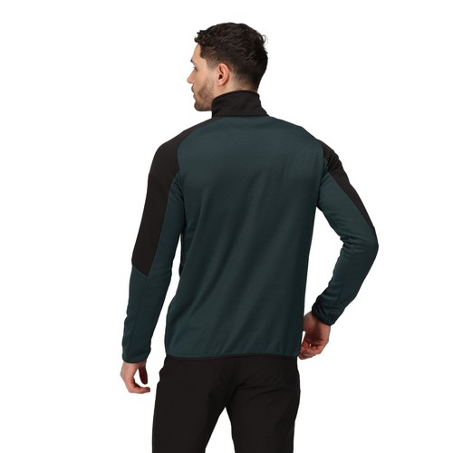 Regatta Mens Highton Half Zip Stretch Outdoor Walking Hiking Fleece Jacket Size - Picture 18 of 39