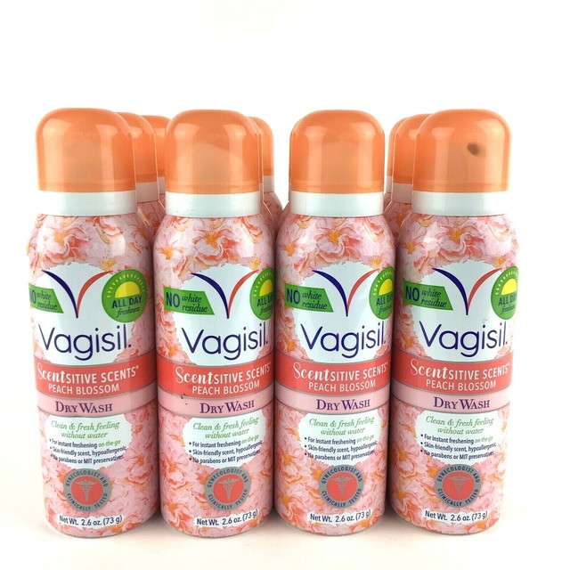 vagisil dry wash spray