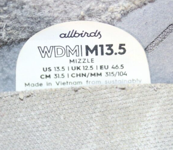 SAOLA scarpe allbirds uomo lana cruscotto mizzle verde oliva multicolore 13 5