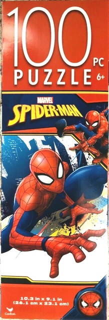Download NEW CARDINAL MARVEL SPIDER-MAN 100 PC JIGSAW PUZZLE FREE ...