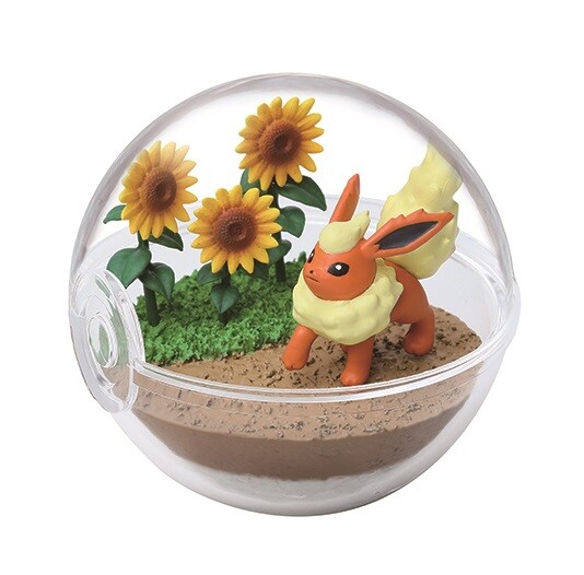 RE-MENT Pokemon Terrarium Collection 8 Poke Ball Case Toy Mini