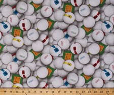 Cotton Sports Volleyball Balls Spike Serve Fabric Print by the Yard D667.48