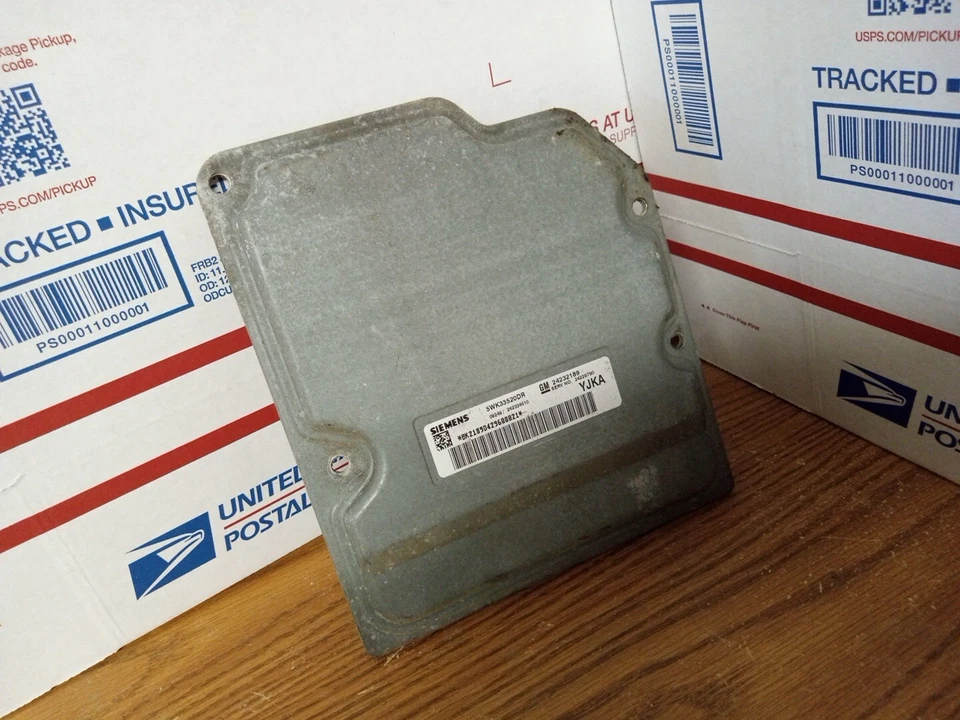 2004-2006 Cadillac SRX Transmission Control Module, 5WK33520DR, 24232189, OEM - Image 3 of 4