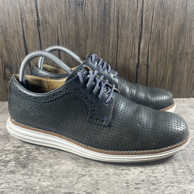 Green leather Cole Haan mens Oxford shoe. Size 9.5 s-l400.jpg main image 2