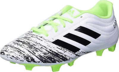 Open Box Adidas Men's Copa 20.4 FG Soccer Cleats - White/Green - 9