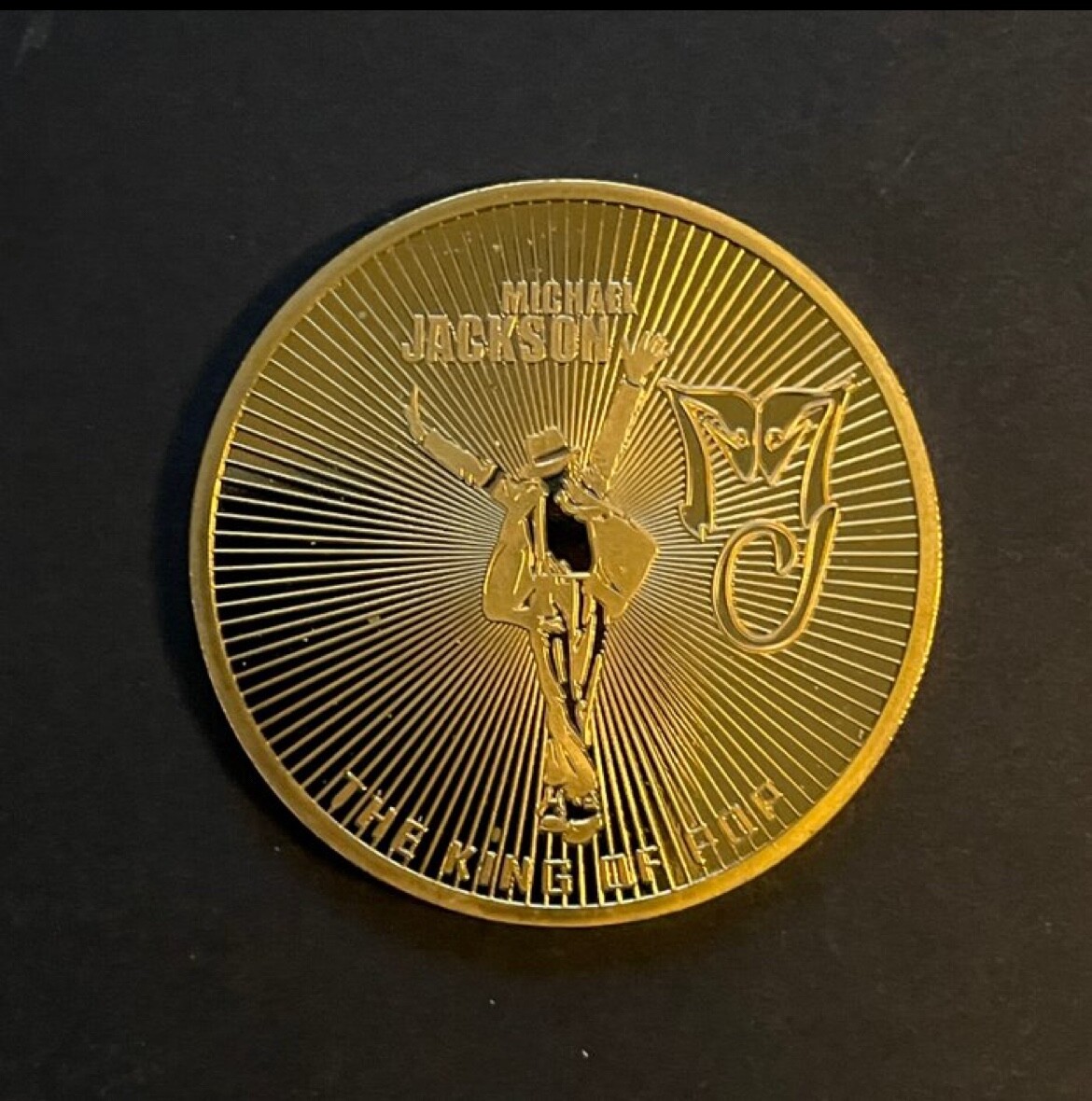 Michael Jackson Commemorative Coin 34.6mm 24.9g – Mint Condition