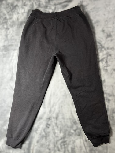 Vintage Champion Call Out Logo Sweatpants SIZE LARGE Black BARGAIN - READ - Picture 2 of 15