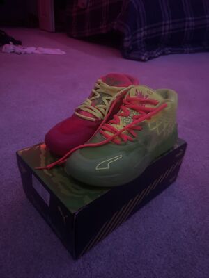 Size 8.5 - PUMA MB.01 x Rick and Morty Green/Red 2022