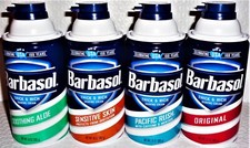 Barbasol Thick  Rich Shaving Cream for Men, 4 Scents Lot of 1 To 3 10 Oz. Ea. 