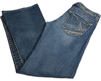 Big Star Casey Bootcut Blue Jeans Womens 29X29 Low Rise