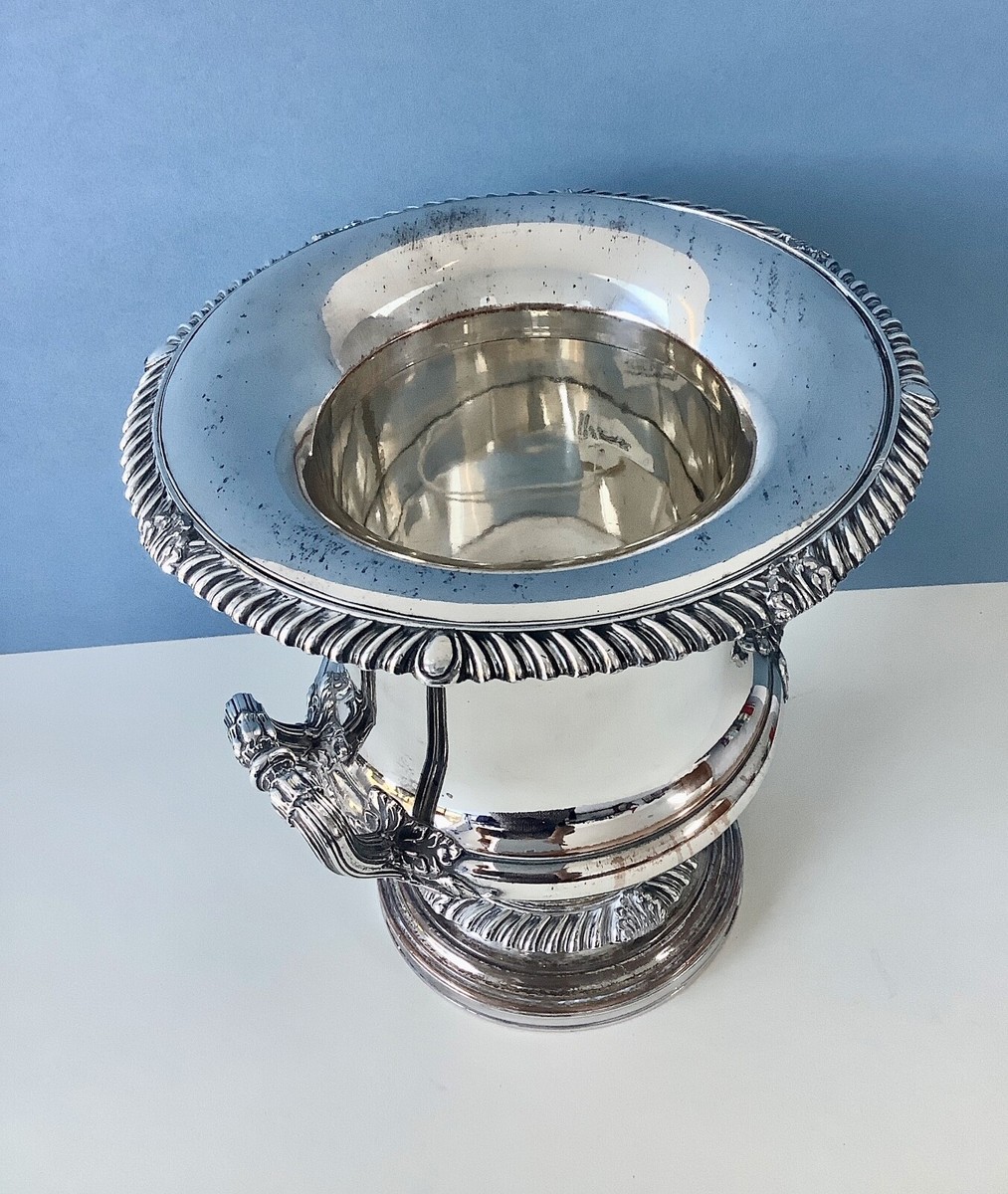 Antique Silver Plated Old Sheffield Plate Georgian Wine Cooler | eBay