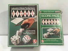 Vintage 1965 Kismet Extra Score Pads 1975 Dice Game Lot Lakeside Games