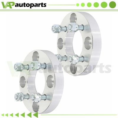 2Pcs 1'' Wheel Adapters 4x4.5 4x114.3 to 4x100 For Honda Accord Mitsubishi Lancer