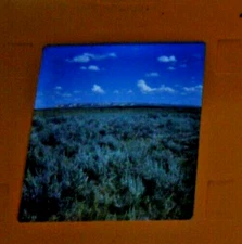 1981 Stereo realist slide Paper Near Lusk Wyoming