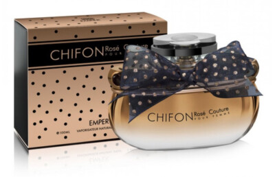 NEW EMPER CHIFON ROSE COUTURE POUR FEMME EAU DE PARFUM WITH FREE SHIPPING 100 ML