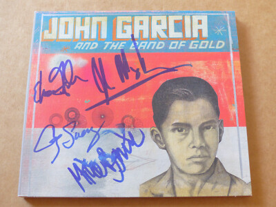 JOHN GARCIA AND THE BAND OF GOLD signed Autogramm signiert auf Digi-Pack