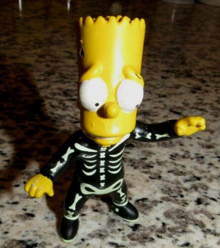 Figurine articulée Halloween squelette des Simpson - 3-1/2 pouces de haut - Photo 1 sur 1