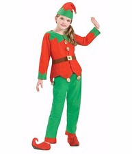Santa's Helper Simply Elf Christmas Unisex Child Costume, One Size