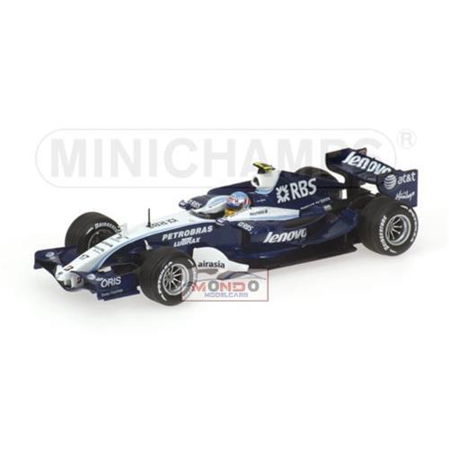 1:43 Minichamps Williams Toyota Wurz 2007 400070017 Diecast Modellbau - Bild 2 von 2