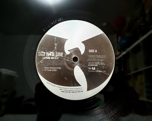 Wu-Tang Clan - Back In The Game Feat Ron Isley Vinyl 12" Promo Single 2002 VG+ - Picture 4 of 8