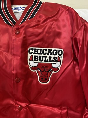 Vintage Chicago Bulls By Chalk Line Nylon Jacket Hot NBA Vintage Chicago Bulls By Chalk Line Nylon Jacket Hot NBA