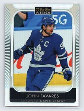 21/22 OPC Platinum Toronto Maple Leafs John Tavares Rainbow card #190
