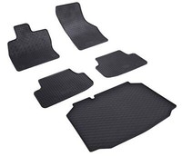 Teppiche Auto Gummi Cicjout Und Kofferraum FüR Seat Leon 3 5F 3/5 TüRen
