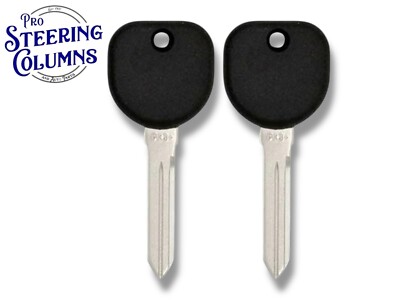 Fits 03-07 CTS STS B112 / B112-PT Transponder Chip Key PK3 (ID 48 Chip) (2 Pack)