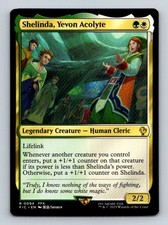 #94 Shelinda, Yevon Acolyte 2025 Final Fantasy Commander ` Rare
