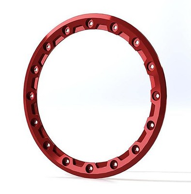 Bullite 15in Red Beadlock Ring Universal SQ1501606-RED