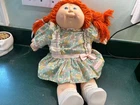 Vintage 16” Cabbage Patch Kids Girl Doll  Red Hair,  Blue Eyes 1987