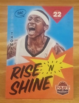 2012-13 Panini Past and Present Rise N Shine Isaiah Thomas Sacramento Kings 