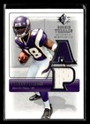 2007 SP Rookie Threads Adrian Peterson Jersey Relic Silver #RT-AP2 UX5812