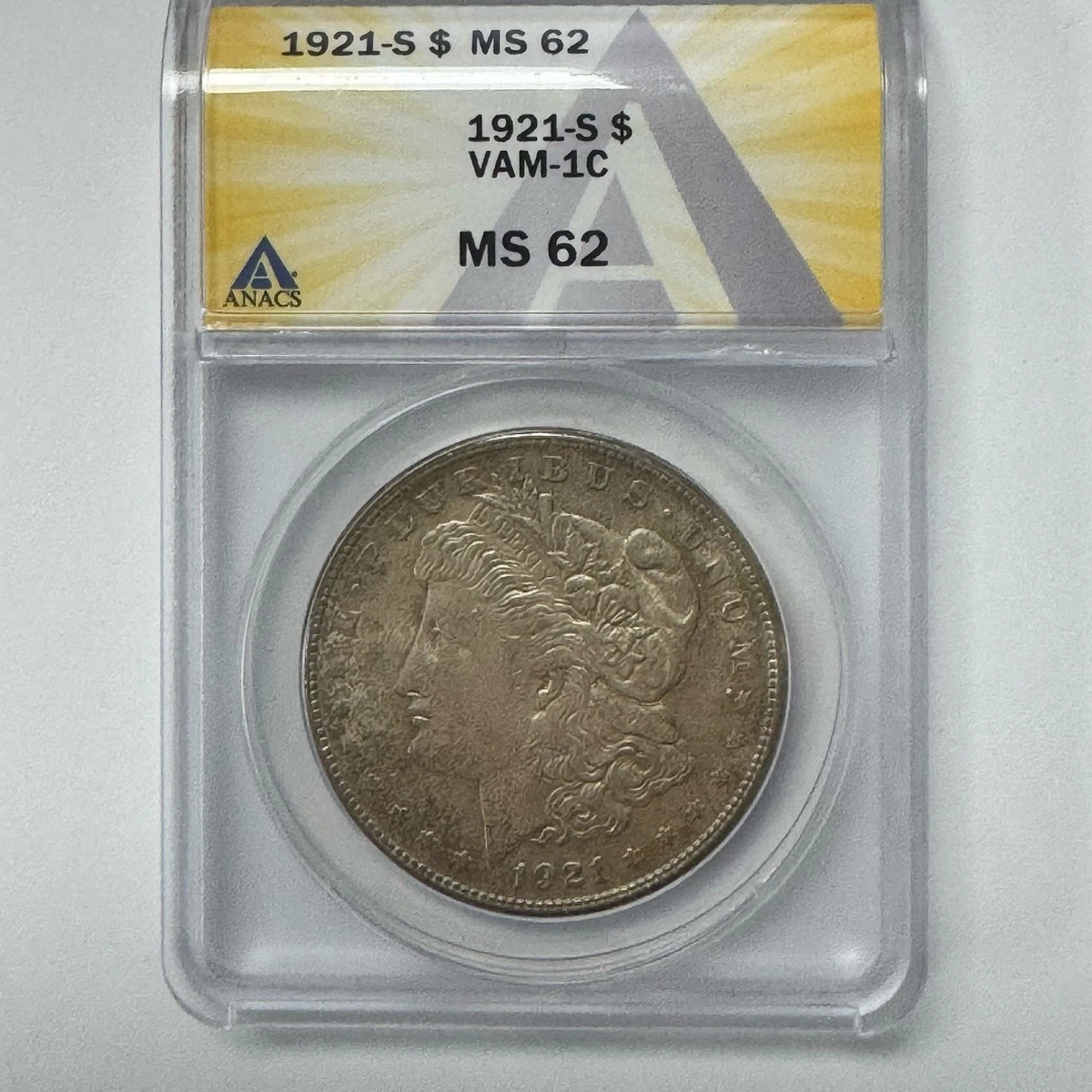 MS 62 Graded 1921 Year Morgan US Dollars (1878-1921) for sale | eBay