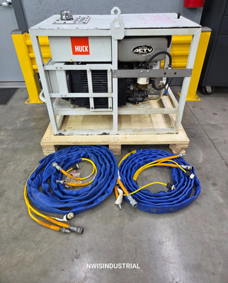 Huck Powerig 920D Kubota Diesel Power Rig Hydraulic Power Unit 7.0kW w/ Hose set