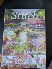Stitch Magazine from the Embroiderers Guild multiple back issues